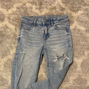 American Eagle Ripped Skinny Jeans